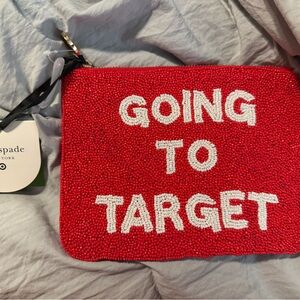 NWT. KATE SPADE X TARGET Going To Target Clutch